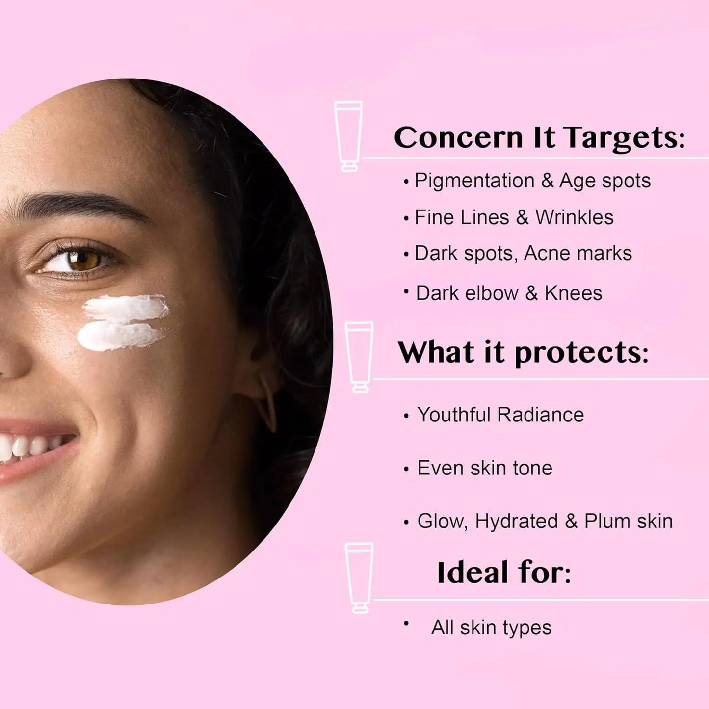 Melas Face Cream 10gm (Pack of 3) | Anti-Pigmentation, Dark Spot Removal & Skin Brightening Cream