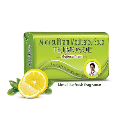 Tetmosol Monosulfiram Medicated Soap 100gm (Pack of 2) – Antibacterial Soap for Skin Protection & Itch Relief