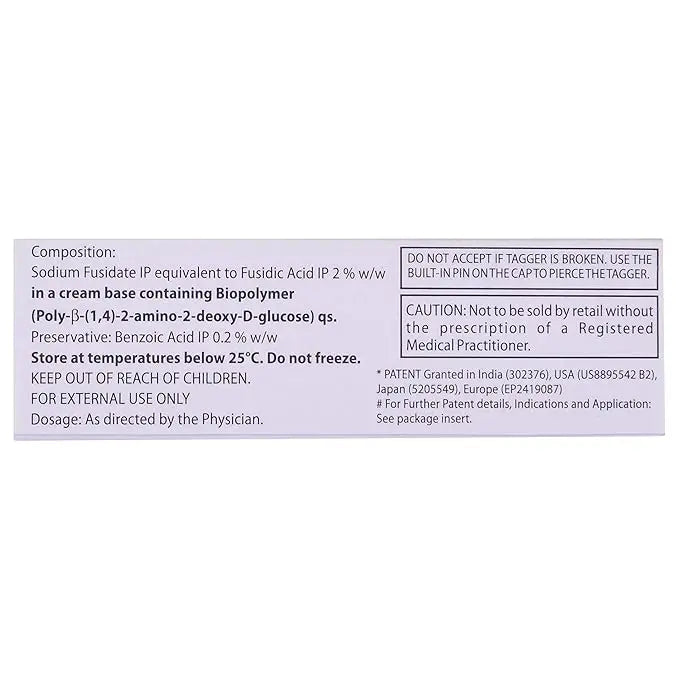 Sofinox Cream 5gm (Pack of 2) – Sodium Fusidate Antibiotic Cream for Skin Infection & Inflammation