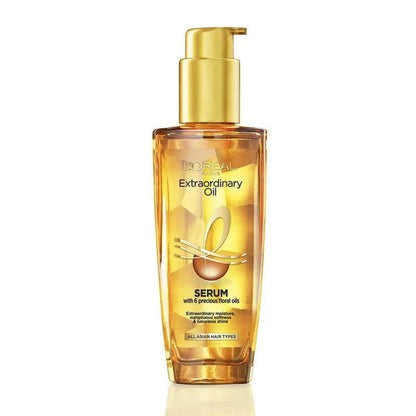 L'Oreal Paris Extraordinary Oil Serum 100ml – Anti-Frizz & Deep Nourishment for All Hair Types