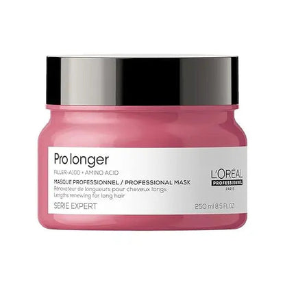 Loreal pro longer Mask 8.5 Fl Oz | Length Renewing Mask with Filler A‑100 & Amino Acids | For Thin & Fine Hair