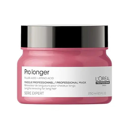 Loreal pro longer Mask 8.5 Fl Oz | Length Renewing Mask with Filler A‑100 & Amino Acids | For Thin & Fine Hair