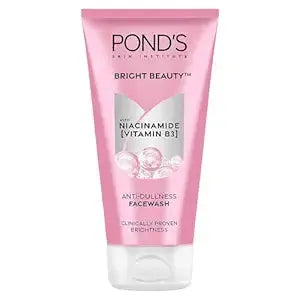 Pond’s Bright Beauty Anti-Dullness & Brightening Facewash 150g – Niacinamide-Enriched Daily Cleanser for Glass Skin & 4X Brighter Complexion