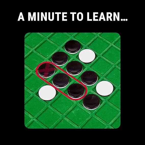 Cardinal Othello Classic Game for 2 Players | Strategic Reversi Boards & Discs (8×8 Grid)