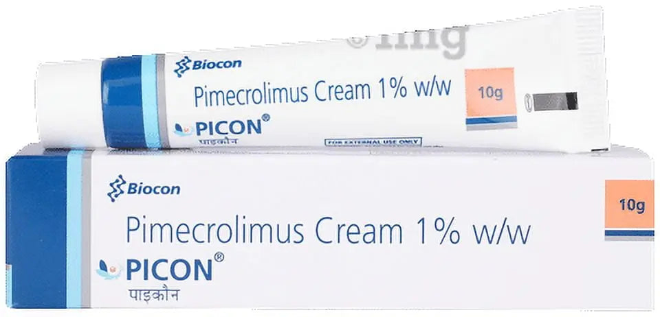 Picon Cream 10gm – Tacrolimus 0.1% for Eczema & Atopic Dermatitis Relief