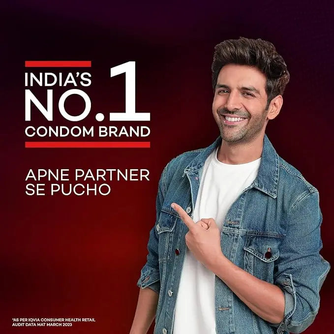 Manforce Condoms – Strawberry & Vanilla Cocktail, 10 Pcs (Set of 5) | Long-Lasting, Dotted & Flavored Latex Condoms for Men