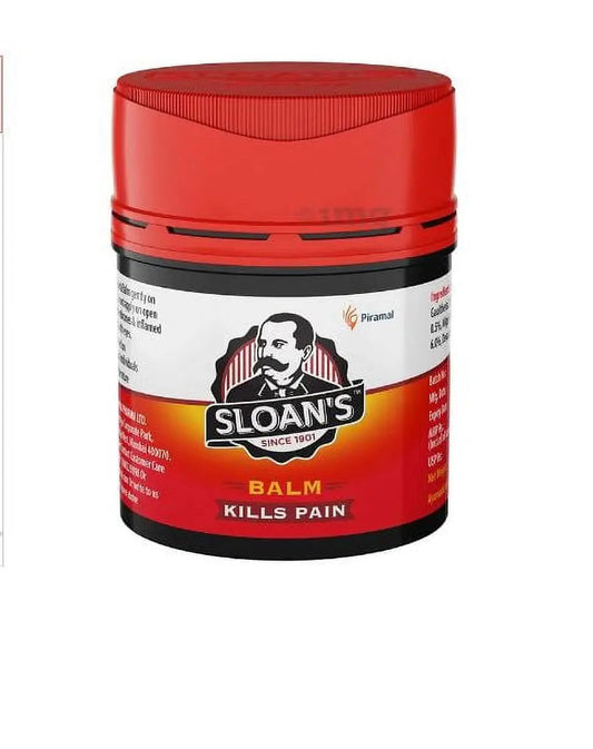 Sloan’s Balm 20 g | Herbal Pain Relief Balm with Capsicum & Ayurvedic Oils | For Muscle, Joint & Neck Pain