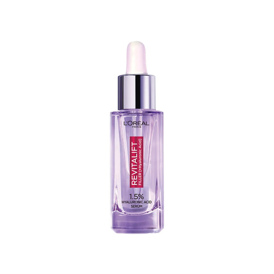 L’Oréal Paris Revitalift Filler 1.5% Hyaluronic Acid Revitalift Serum 30 ml | Plumps Fine Lines & Boosts Radiance