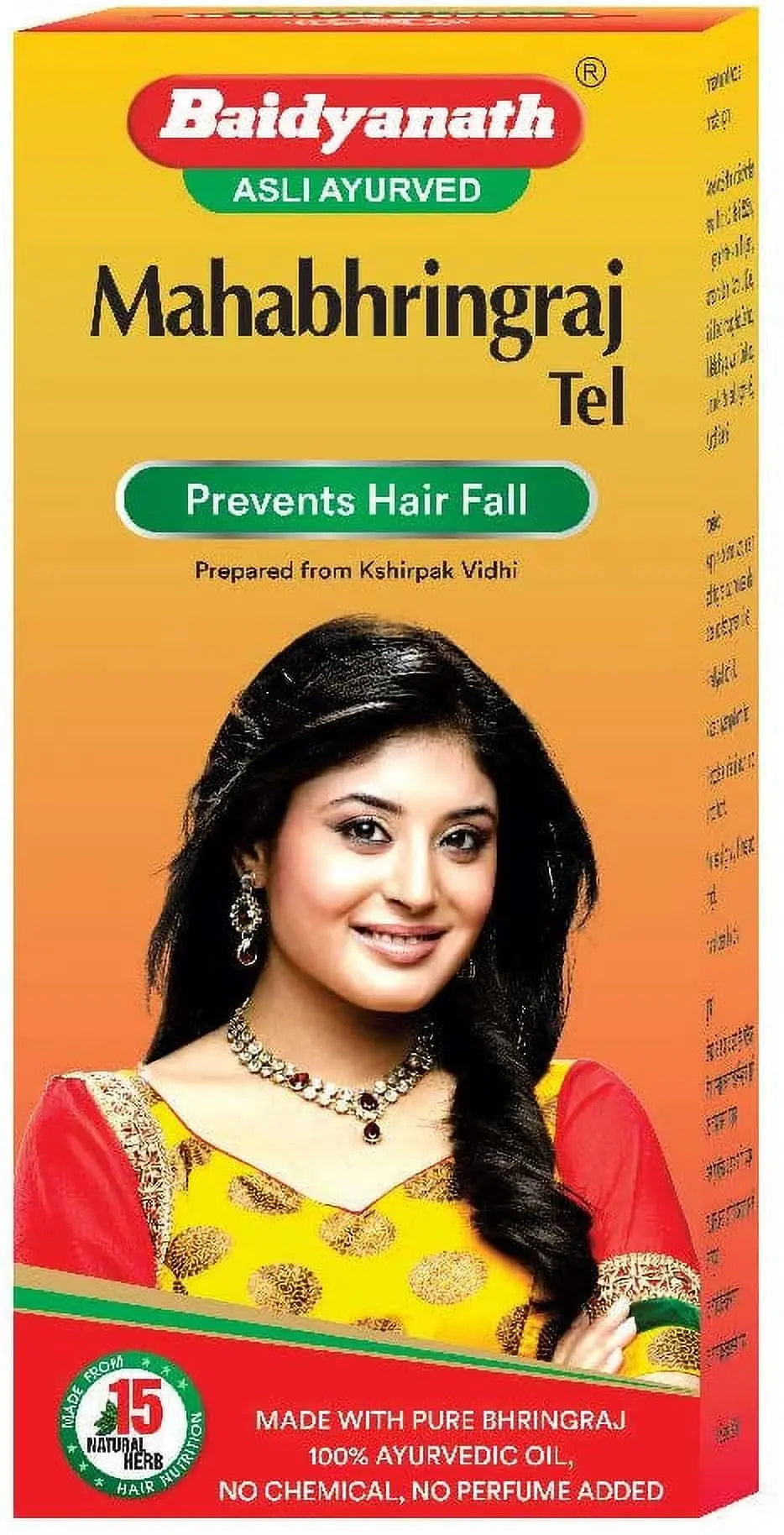 Baidyanath Mahabringraj Oil 100 ml – Herbal Hair Oil for Hair Growth & Strengthening