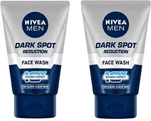 Nivea Men Advanced Whitening Face Wash 100ml (Pack of 2) | Dark Spot Reduction & Oil Control | For Fresh & Clear Skin