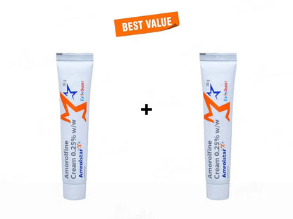 Amrolstar Cream 30 g – Anti-fungal Cream with Amorolfine 0.25% w/w Shopnice.com