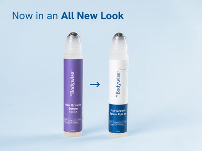 Be-Bodywise Hair growth serum| (Pack of 2)|Advanced Hair Growth Serum Roll On (25ml)
