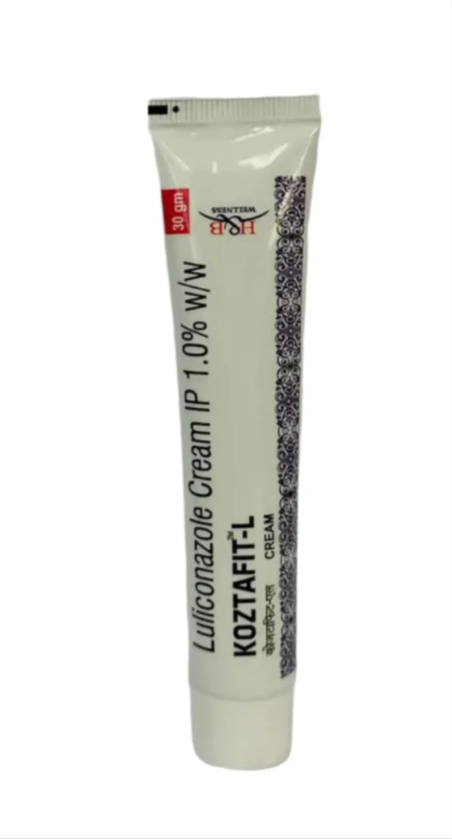 Koztafit-L Cream 30gm Pack of 2 | Luliconazole Antifungal Treatment for Ringworm, Itching & Fungal Infections