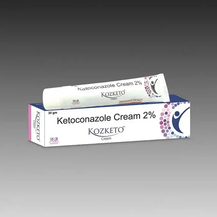 Kozketo Cream 30gm (Pack of 2) - Antifungal Cream with Ketoconazole 2% V2deliver.com