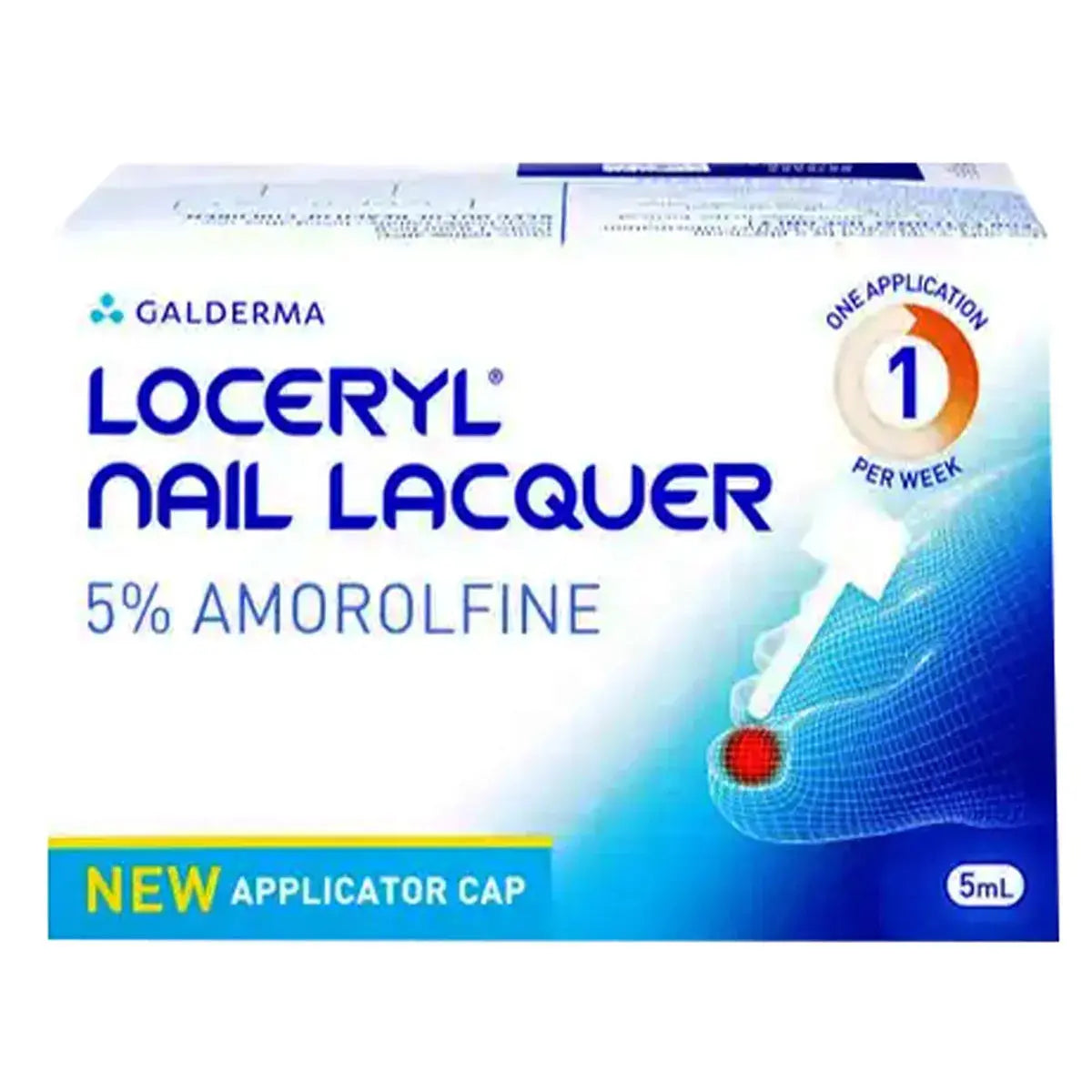 Loceryl Nail Lacquer 5 ml – Powerful Anti-Fungal Nail Treatment with Amorolfine 5% Shopnice.com