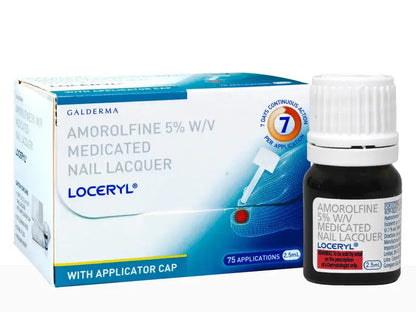 Loceryl Nail Lacquer 2.5ml – Anti-Fungal Nail Treatment with Amorolfine 5% Shopnice.com