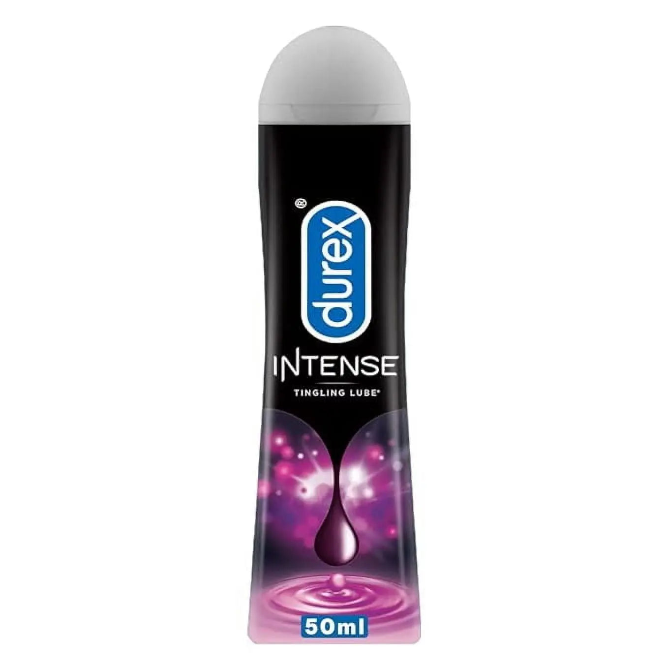 Durex Intense Lubricant Gel 50ml (Pack of 2) | Water-Based Personal Lube for Men & Women
