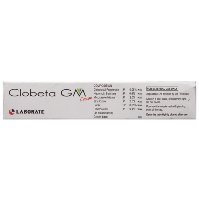 Clobetasole Clobeta‑GM Cream 10 g | Antibacterial‑Antifungal Topical Cream