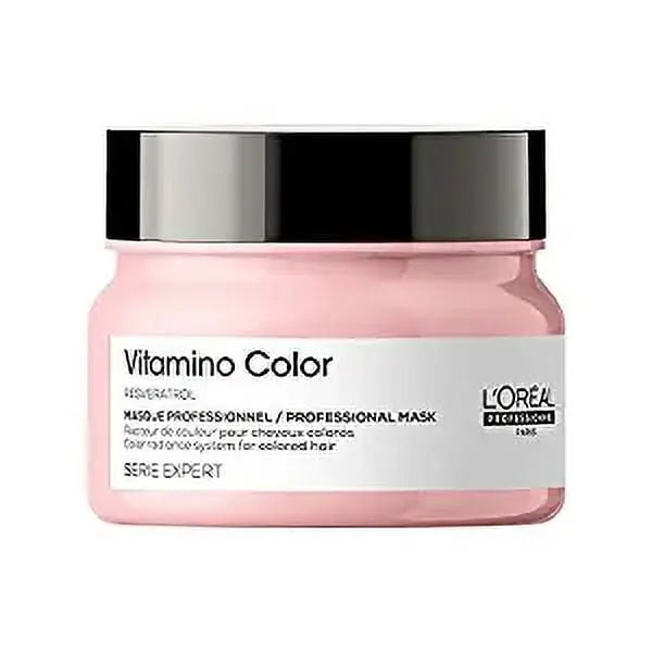 L'Oreal Paris Vitamino Color Hair Mask With Resveratrol For Color-Treated Hair, Serie Expert -250 gm