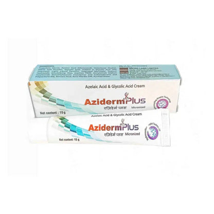 Aziderm 10% Azelaic Acid Cream – 15g (Pack of 2) | Acne & Hyperpigmentation Treatment for Oily & Acne-Prone Skin