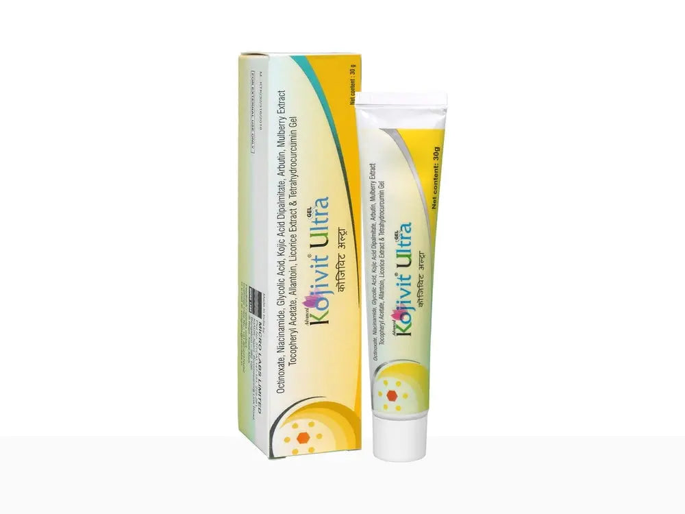 Kojivit Ultra Gel 30gm | Skin Brightening & Anti-Pigmentation Gel with Kojic Acid, Arbutin, Mulberry Extract
