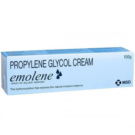 Emolene Cream 100g | Propylene Glycol & Urea Moisturizer for Dry, Irritated & Flaky Skin