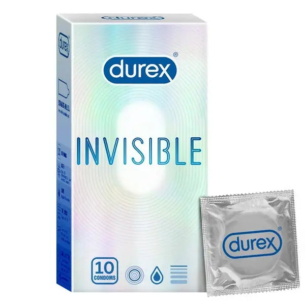 Durex Condoms Pleasure King Combo Pack (30s) | Invisible, Mutual Climax & Extra Time | Long-Lasting, Ultra Thin & Climax Control