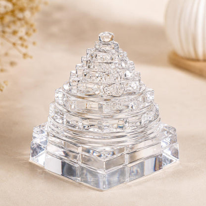 Hand-Carved Clear Quartz Crystal Figurine, Meditation Shelf Décor, Artisan Display Piece