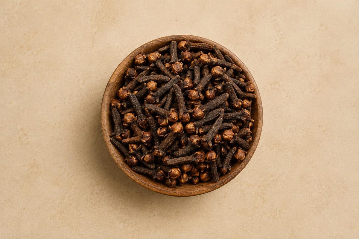 Organic Whole Cloves | Aromatic Spice Buds for Cooking, Tea, Ayurveda