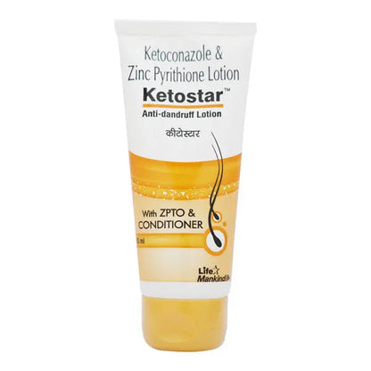 Ketostar Anti-Dandruff Lotion 50ml – Medicated Scalp Treatment with Ketoconazole 2%