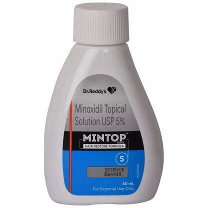 Mintop Forte 5% Minoxidil Topical Solution 60ml | Hair Regrowth Treatment for Men & Women