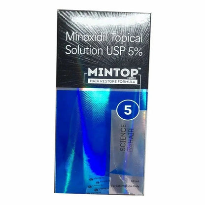 Mintop Forte 5% Minoxidil Topical Solution 60ml | Hair Regrowth Treatment for Men & Women